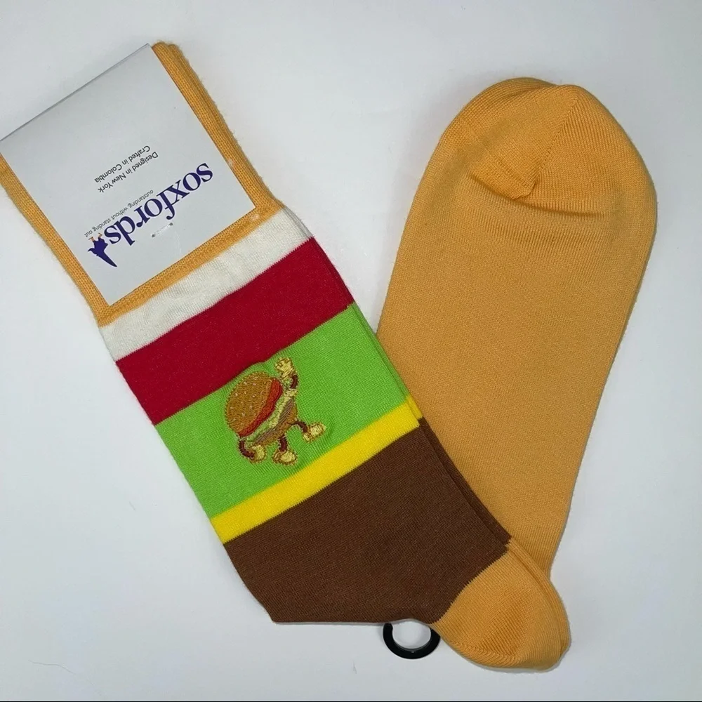 NEW Soxfords Golden Arches Novelty Socks